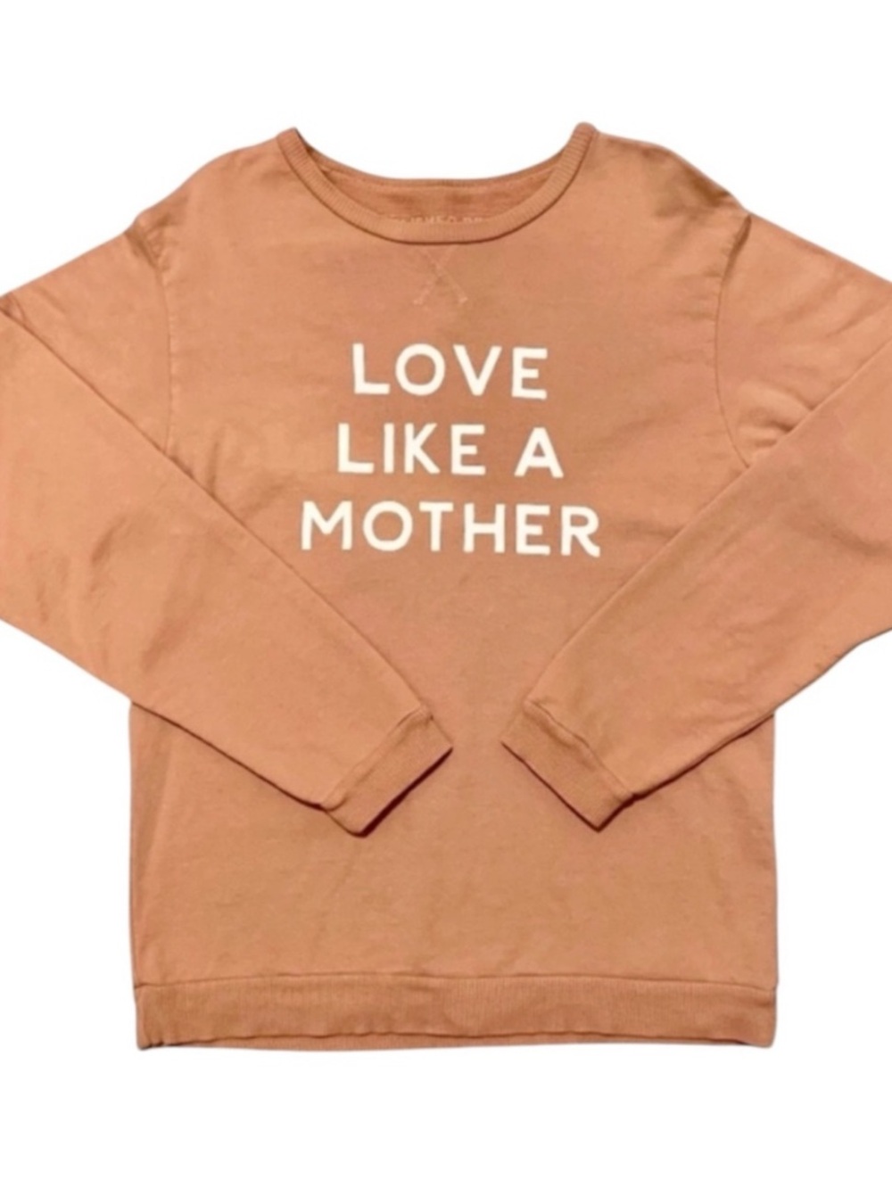 Polished Prints + Karrie Locher Love Like A Mother Sweatshirt Women's Medium M